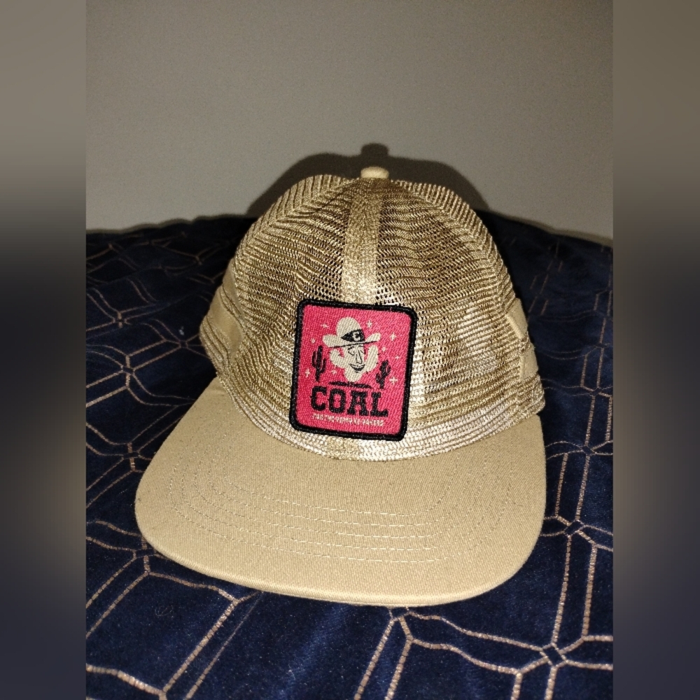 Coal 'For The Yipee Kay Yayyers' The Ripley Khaki All Mesh Trucker Hat